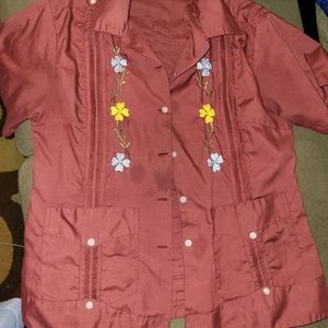 1940/50's vintage size medium blouse